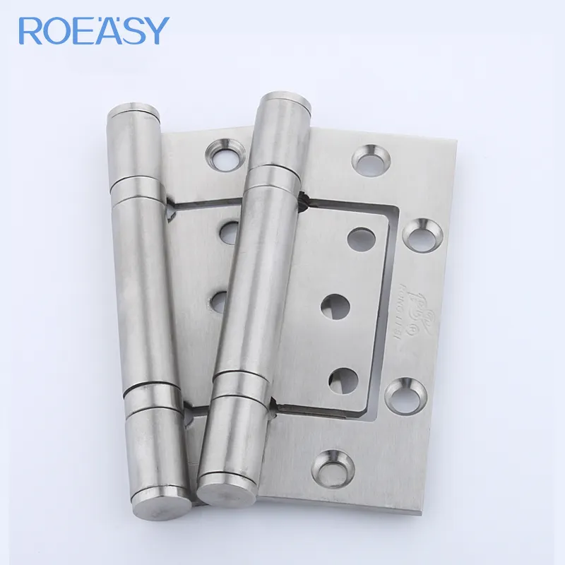 ROEASY high quality 4x3x3.0mm stainless steel practical weld head door hinge metal door fittings heavy duty pivot hinge