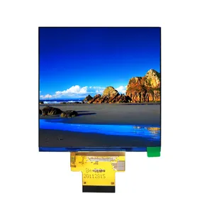 Fabrika stok 3.95 inç 4 inç 480*480 çözünürlük ST7701S sürücü HD kare TFT ekran LCD