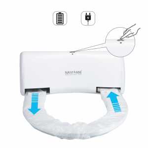 <span class=keywords><strong>Abattant</strong></span> de toilette sanitaire automatique à film changeant NAVISANI pour club - Product Image 3