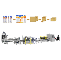 Ligne d'emballage automatique de sachets, solutions de palettisation pour boîtes en carton, robot d'érection et de scellage de sacs, empileur robotisé