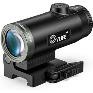 Loupe compacte Cvlife Eaglefeather 3X 4X 5X, accessoire pour lunette, aluminium noir - Product Image 1