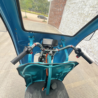Pièces personnalisées 2000W 4000W 60V 3 roues Camionnette de livraison à moteur Tricycles électriques pour adultes avec cabine