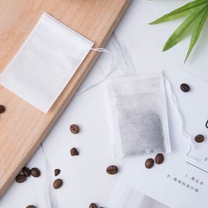 Biodegradable Tea Bags With Draw Strings Eco Non Woven Fabric Filter Tea Bag Empty Loose <b>Leaf</b> Tea Bags - Product Image 2