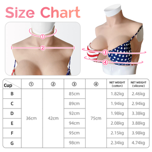 Chaleco de maquillaje de silicona para pechos falsos, copa de pechos grandes para transgénero, Drag Queen, transexual, travestismo, disfraz de <span class=keywords><strong>tetas</strong></span> enormes - Product Image 6