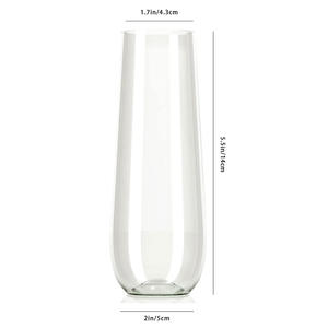 Verre à vin sans pied en plastique PET de 9oz direct d'usine pour whisky pour <span class=keywords><strong>champagne</strong></span> transfrontalier pour boisson de fête en verre spécial <span class=keywords><strong>Amazon</strong></span> - Product Image 1