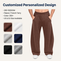 Pantalon polaire épais pour homme, taille élastique, coupe élégante, jambe large, pantalon de survêtement athlétique, pantalon de trekking, pantalon de randonnée pour homme