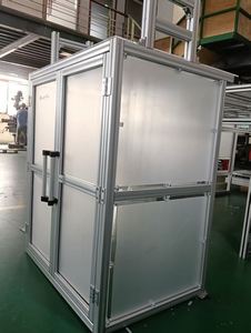 Su misura serie 6000 industriale profili in alluminio T-Profile macchina anodizzata protezione attrezzature cremagliera ISO9001 certificazione - Product Image 5