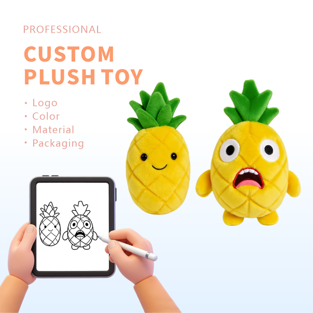AI Emotional Support Plush Toy with Voice Interaction & Abundant Expressions for Kids & Adults