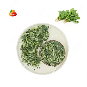 Fornitura di fabbrica di spinaci liofilizzati per uso alimentare spinaci liofilizzati spinaci liofilizzati sani