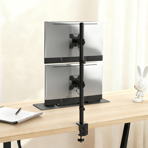 Soporte <span class=keywords><strong>de</strong></span> <span class=keywords><strong>Monitor</strong></span> Doble Khcoohoo Kehao, Extensible, Ajustable en Altura, Rotación <span class=keywords><strong>de</strong></span> 360°, Acero Aleado, Capacidad <span class=keywords><strong>de</strong></span> Carga <span class=keywords><strong>de</strong></span> 8 kg, 13-27'' - Product Image 1