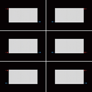 Radiatori in <span class=keywords><strong>Acciaio</strong></span> a Pannello Piatto DOZ, Distanza Centrale 500 mm, Lunghezza 1200 mm, Riscaldamento a Vapore, Design Rettangolare Flessibile - Product Image 5