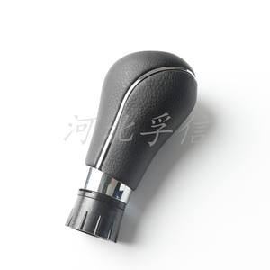 Pomo de palanca de cambios de cuero elegante de 14 mm x 8 mm ergonómico para Mercedes-Benz - Product Image 3