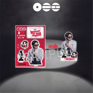 Nuevo Álbum 2026 BT ARIRANG, Soporte Acrílico Desmontable de 12.5CM, Diseño de Doble Cara, Jungkook, Taehyung, <span class=keywords><strong>GUGA</strong></span>, JIN, V, Recuerdo para Fans, Regalo - Product Image 4