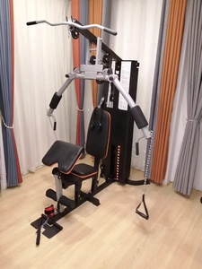 Equipo <span class=keywords><strong>de</strong></span> Gimnasio Multifuncional <span class=keywords><strong>de</strong></span> Una Sola Posición para Uso Comercial y Doméstico, con Pila <span class=keywords><strong>de</strong></span> Pesas <span class=keywords><strong>de</strong></span> 70 kg, Construcción <span class=keywords><strong>de</strong></span> Acero Ajustable - Product Image 3
