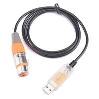 Câble adaptateur d'interface USB vers DMX Stage Light PC DMX512 Controller Dimmer DMX