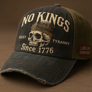 Gorra de béisbol de algodón lavado de 6 paneles para hombre, estilo vintage, con estampado de rana Explosions, para las cuatro estaciones, marca <span class=keywords><strong>ZZ</strong></span> - Product Image 4