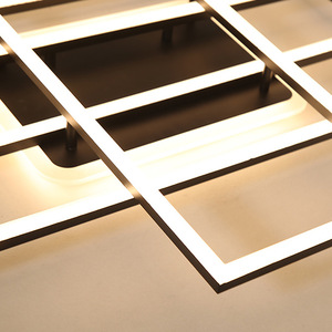 Shinetime Hot Sale Square <strong>Rectangle</strong> Shade <strong>Ceiling</strong> Lamp Modern Minimalist LED Decorative <strong>Ceiling</strong> <strong>Lighting</strong> - Product Image 6