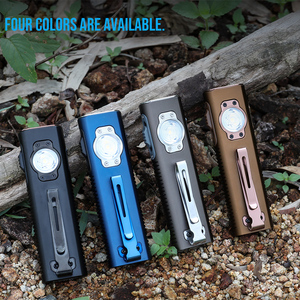 Linterna UV Portátil <span class=keywords><strong>Ultra</strong></span> Delgada TrustFire, Luz de Seguridad Láser Verde LED Recargable, Clip Magnético de Bolsillo Único, Ultravioleta - Product Image 4