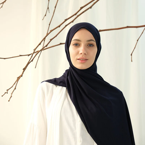 Alta calidad musulmán cabeza envoltura bufanda Premium Jersey algodón Hijab - Product Image 1