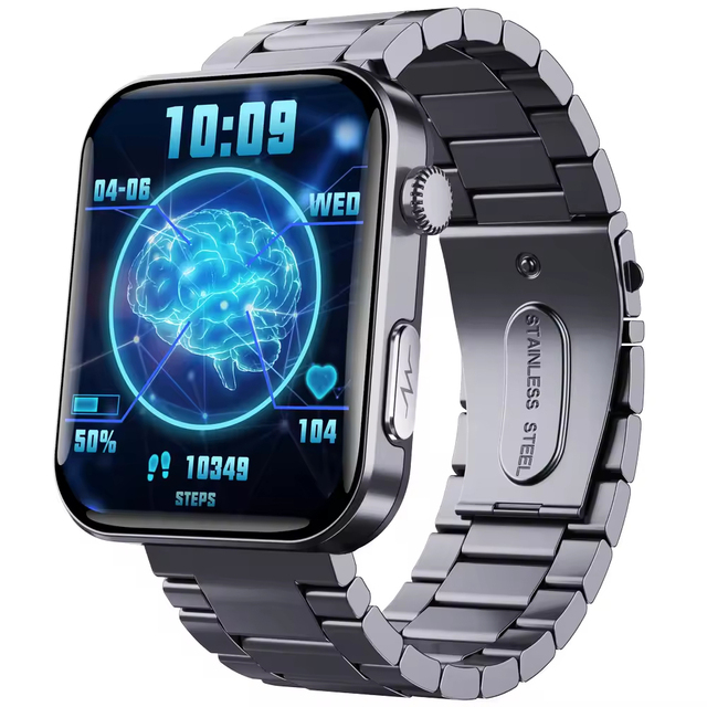 F300 Square IP67 Cross Border Smart Watch Call SOS Emergency Alarm Step by Step Sleep Movement Tracking