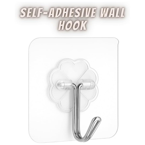 Transparent Damage-Free Eco-Friendly PVC Clothing <b>Hook</b> Strong Self-Adhesive Sticky Wall Hanger Simple Design - Product Image 2