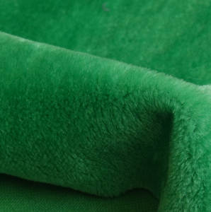 Tùy chỉnh nhiều màu mới chất rắn có thể nhuộm lông cừu 100% vải polyester cho quần áo ngủ và chăn ấm cúng - Product Image 4