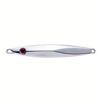 Leurre Jig Métallique Chromé Argenté 20g-120g pour Lancer Longue Distance, Pêche Verticale depuis le Côté, Finition Miroir, pour Eau Salée, Bar et Thon