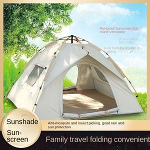 Portable pliant automatique ouverture rapide tente parc Camping ensemble complet épaissi étanche à la pluie pour la plage extérieure en gros hamacs - Product Image 5