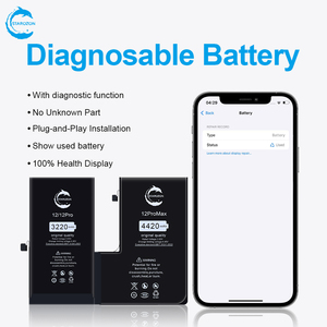 <span class=keywords><strong>Batterie</strong></span> STAROZON améliorée haute capacité pour <span class=keywords><strong>iPhone</strong></span> <span class=keywords><strong>12</strong></span> <span class=keywords><strong>Mini</strong></span> Pro Max, affichage du diagnostic et de l'état de santé à 100 %, sans transfert de puce IC - Product Image 3