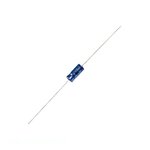 Condensador Original MAL202118471E3 de Orificio Pasante, 470 uF, Aluminio, 470UF, 20%, 63V, Axial TH - Product Image 1