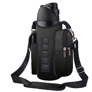 Sac de sport de grande capacité en toile et en oxford résistant à l'eau avec logo personnalisé, porte-clés, porte-téléphone, porte-bouteille magnétique pour la salle de sport - Product Image 1