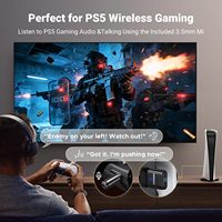 Adaptateur Bluetooth USB A UGREEN pour ordinateur, dongle sans fil BT 5.3, récepteur APX AD HD, Plug & Play, parfait pour le jeu sans fil sur PS5