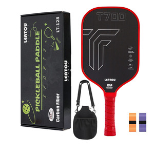 Paleta de Pickleball Leatou T700, Raqueta de Entrenamiento Ofensivo de Fibra de Carbono de 16 mm - Product Image 1