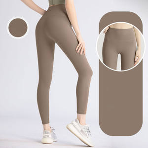 Pantalones de entrenamiento cómodos para mujer Pantalones deportivos de fitness de cadera sin cintura en T - Product Image 1