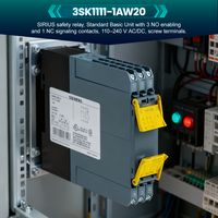 Siemens entrega rápida nuevo Original 3SK1 Seriesc Módulo de relé de seguridad SIRIUS de un solo canal 3SK1111-1AW20