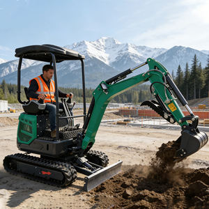 Mini Excavadora Profesional de 1.8 Toneladas, Operación Estable, para Excavación y Movimiento de Tierras - Product Image 2