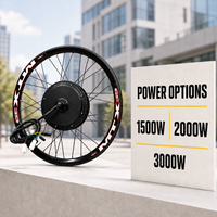 Kit de conversion de vélo électrique Sailimotor 1500W 2000W 3000W avec batterie 48V 60V 72V en option, entrepôt AU
