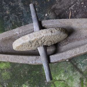 <span class=keywords><strong>Moulin</strong></span> en <span class=keywords><strong>pierre</strong></span> de phytothérapie antique recyclé - Product Image 5