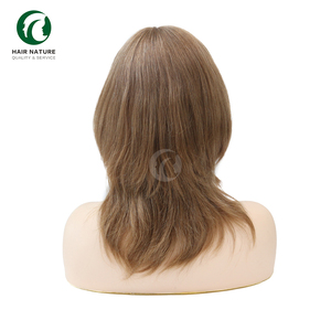 วิกผมแท้แบบยุโรป <span class=keywords><strong>EW40</strong></span> ขนาด 6 นิ้ว 8 นิ้ว 10 นิ้ว วิกผมลูกไม้แบบฉีดติด วิกผมผู้หญิงคุณภาพดีที่สุด ผมตรง วิกผมลูกไม้ด้านหน้าแบบฝรั่งเศส - Product Image 4