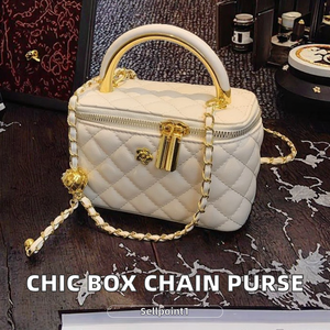 Borse a Mano Stile Vintage in Materiale PU per Ragazze, Nuova Moda con Fodera in Cotone e Chiusura a Cerniera - Product Image 2