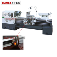 Tour à métaux à banc plat de 3 à 6 mètres de long pour pièces de travail, machine de pointe, robuste, fabriquée en Chine