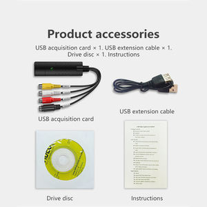 <span class=keywords><strong>Adaptateur</strong></span> de carte de Capture Audio vidéo USB 2.0 <span class=keywords><strong>VHS</strong></span> <span class=keywords><strong>vers</strong></span> <span class=keywords><strong>PC</strong></span> DVD VCR convertisseur de carte de Capture facile <span class=keywords><strong>adaptateur</strong></span> de carte de Capture - Product Image 5