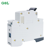 1P 63A AC Capacidad de ruptura 10KA Interruptor eléctrico MCB Disyuntor Mini tipo