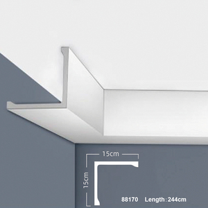 2022 <strong>Decorative</strong> Ceiling Corner Molding <strong>Moulding</strong> CNC Carved Furniture <strong>Wood</strong> Crown Cornice Cornice Plastic Mould - Product Image 2