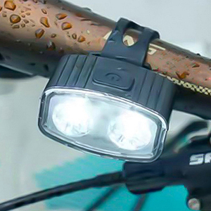 Ensemble de feux avant et arrière pour vélo, lampe torche de défense pour vélo, bâton lumineux VTT, feu arrière étanche, accessoires de lanterne LED - Product Image 3