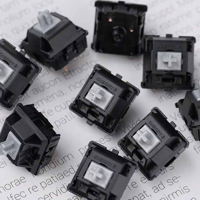 Cherry MX2A Switch 3 Pins Brown Blue Black Silence Red Switch Mechanical Keyboard Switches PCB Mount