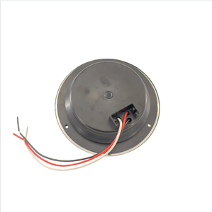 Luces traseras de camión redondas <span class=keywords><strong>LED</strong></span> de 24V para semirremolque, lámpara de marcha atrás de parada de freno con lente roja y luz ámbar - Product Image 4