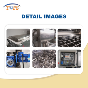 Mezcladora de Polvo Automática Horizontal de Doble Cinta, Máquina Mezcladora de Sal, Azúcar y Especias, 100 kg - Product Image 2