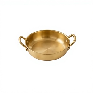 Olla de Cobre Premium con Asas Dobles, Portátil, Capacidad de 1-2L, Sin Revestimiento Interior, Diseño Minimalista, Apta para Gas e Inducción - Product Image 1