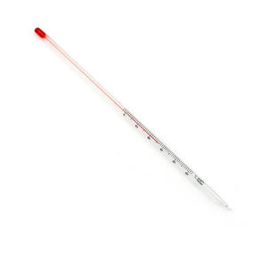 Preço do termômetro de álcool de tubo de vidro OEM com líquido vermelho - Product Image 6